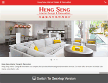 Tablet Screenshot of hengseng-id.com